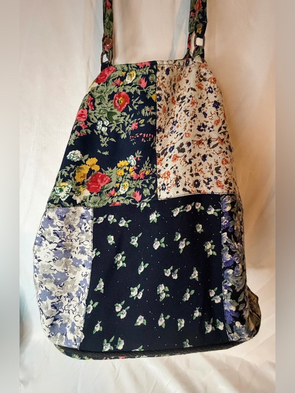 Vintage Orvis Floral Patchwork Tote Bag - Picture 3 of 15